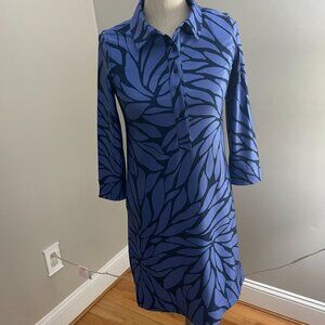 Vineyard Vines Sankaty Margo Shirt Dress in Deep Bay/Marlin Size XS *NWT*